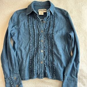 Gotcha Covered Blue Denim Shirt